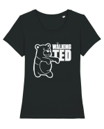 Walking Ted Tricou mânecă scurtă guler larg fitted Damă Expresser