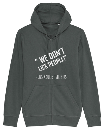 WE DON'T LICK PEOPLE Anthracite