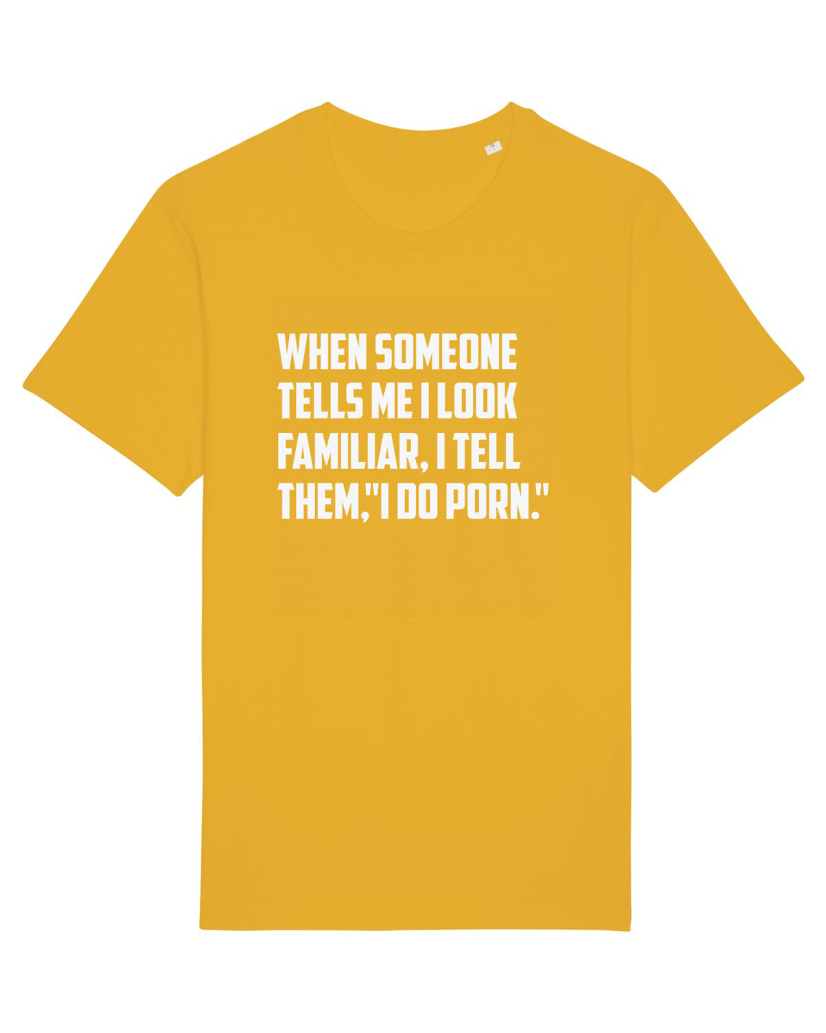 Tricou mânecă scurtă Unisex Rocker Spectra Yellow