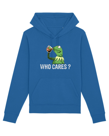 WHO CARES? Royal Blue