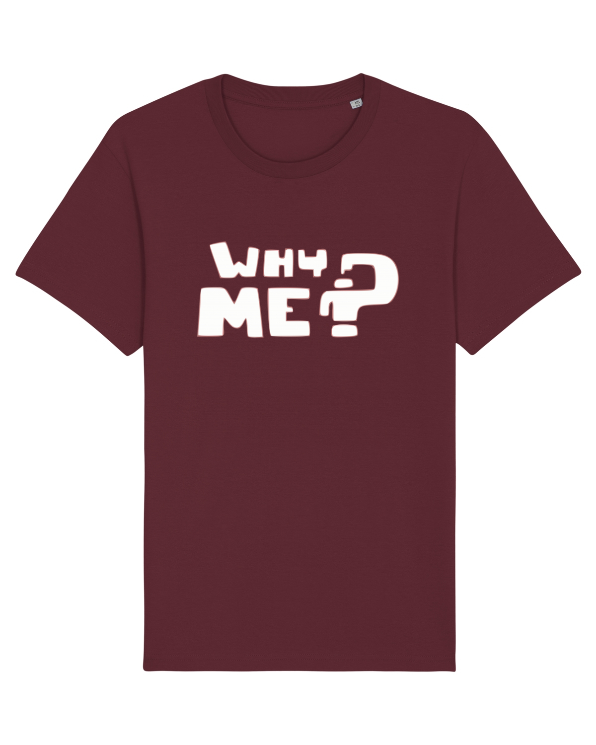 Tricou mânecă scurtă Unisex Rocker Burgundy