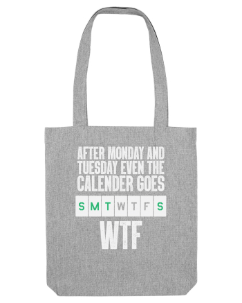 WTF Calender Heather Grey