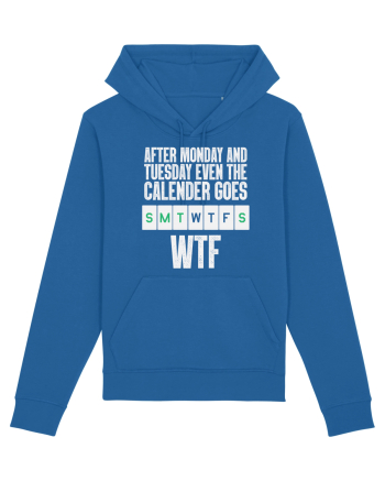 WTF Calender Royal Blue