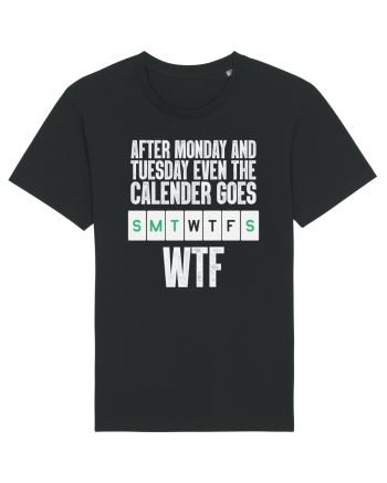 WTF Calender Black