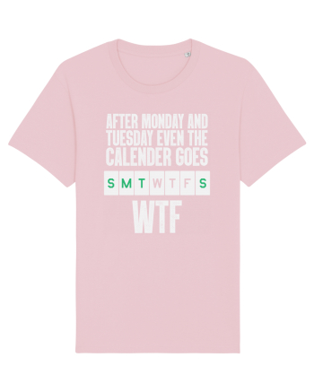 WTF Calender Cotton Pink