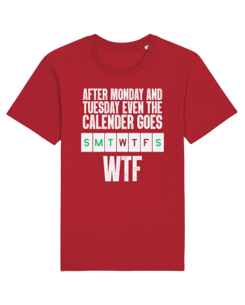 WTF Calender Red