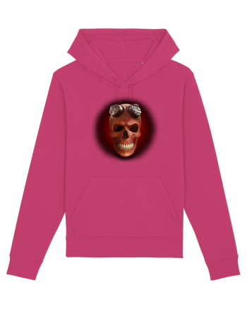 Craniu roșu - skull red 03 black Raspberry