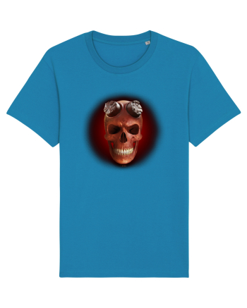 Craniu roșu - skull red 03 black Azur