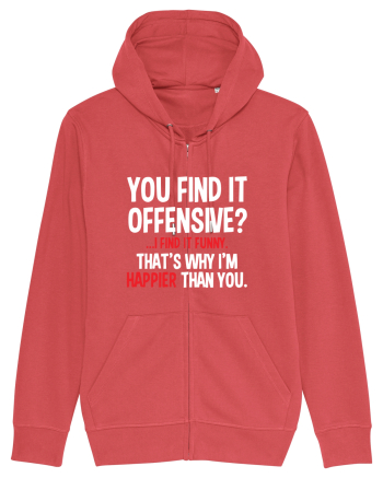 You Find It Offensive? I Find It Funny Carmine Red