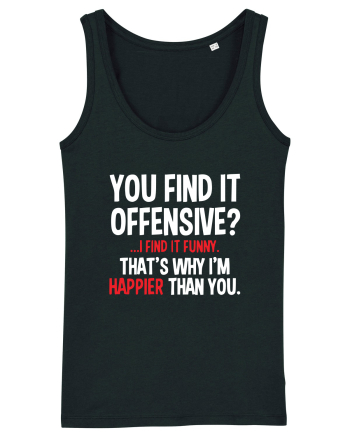 You Find It Offensive? I Find It Funny Black