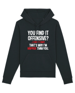You Find It Offensive? I Find It Funny Hanorac Unisex Drummer