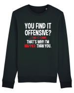 You Find It Offensive? I Find It Funny Bluză mânecă lungă Unisex Rise
