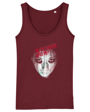 Are you flirting with me? Burgundy