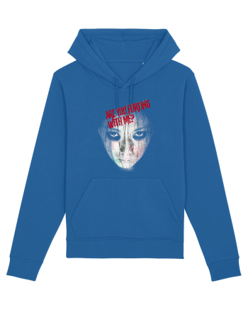 Are you flirting with me? Royal Blue