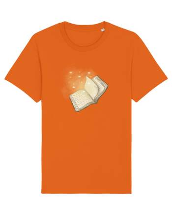 Books are magical Bright Orange