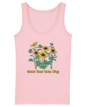 Grow Your Own Way Cotton Pink