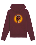 Craniu roșu - skull red 03 yellow Hanorac Unisex Drummer