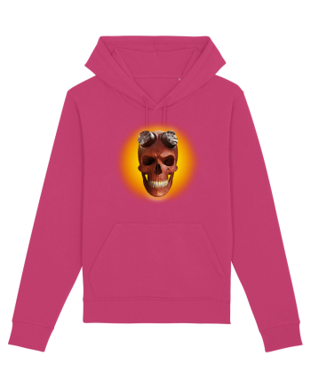 Craniu roșu - skull red 03 yellow Raspberry