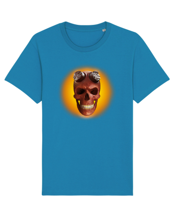 Craniu roșu - skull red 03 yellow Azur