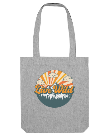 Live Wild Heather Grey