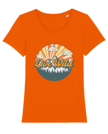 Live Wild Bright Orange