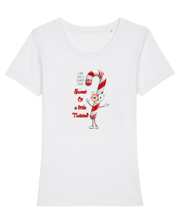 Like candy cane - sweet & twisted White
