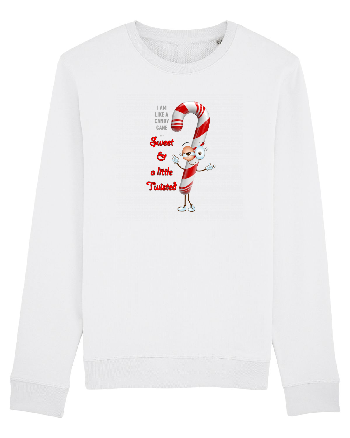 Bluză mânecă lungă Unisex Rise White