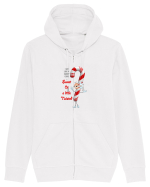 Like candy cane - sweet & twisted 2 Hanorac cu fermoar Unisex Connector