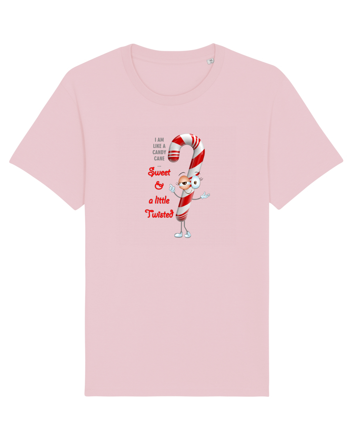 Tricou mânecă scurtă Unisex Rocker Cotton Pink