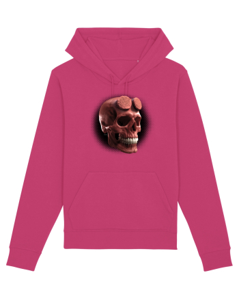 Craniu roșu - skull red 05 black Raspberry