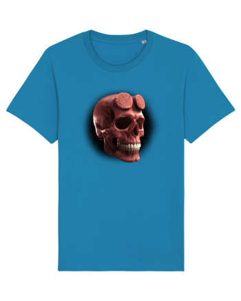 Craniu roșu - skull red 05 black Azur