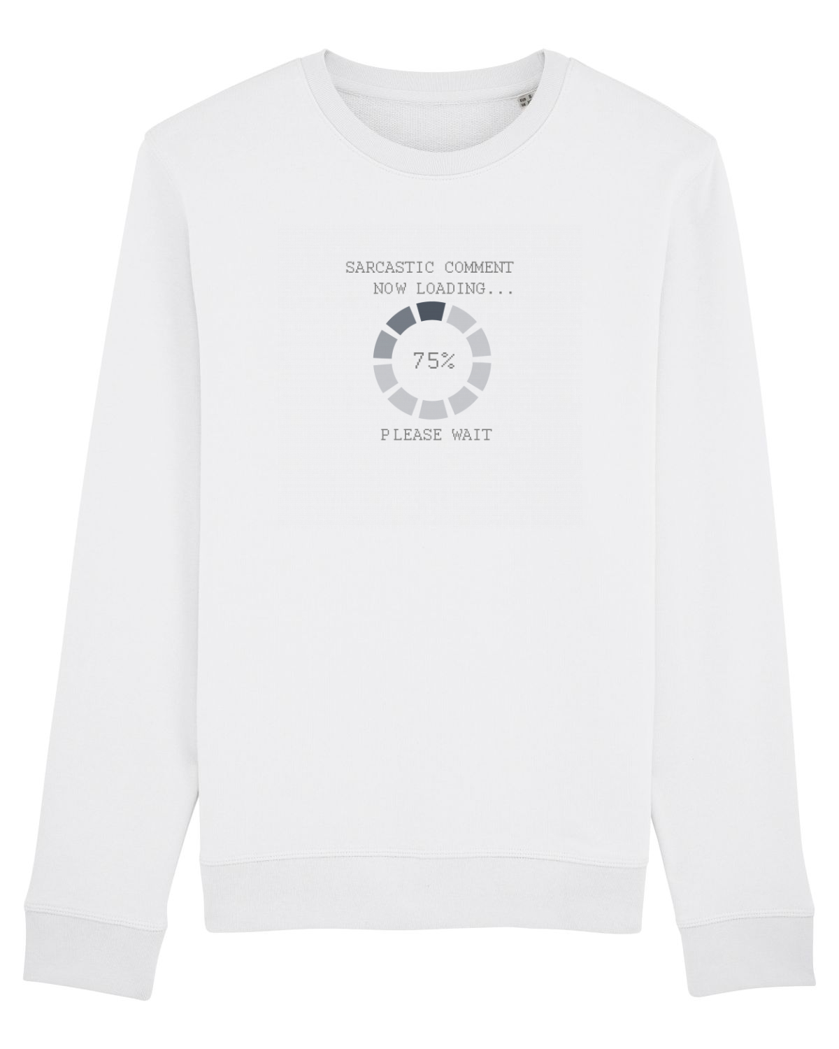 Bluză mânecă lungă Unisex Rise White