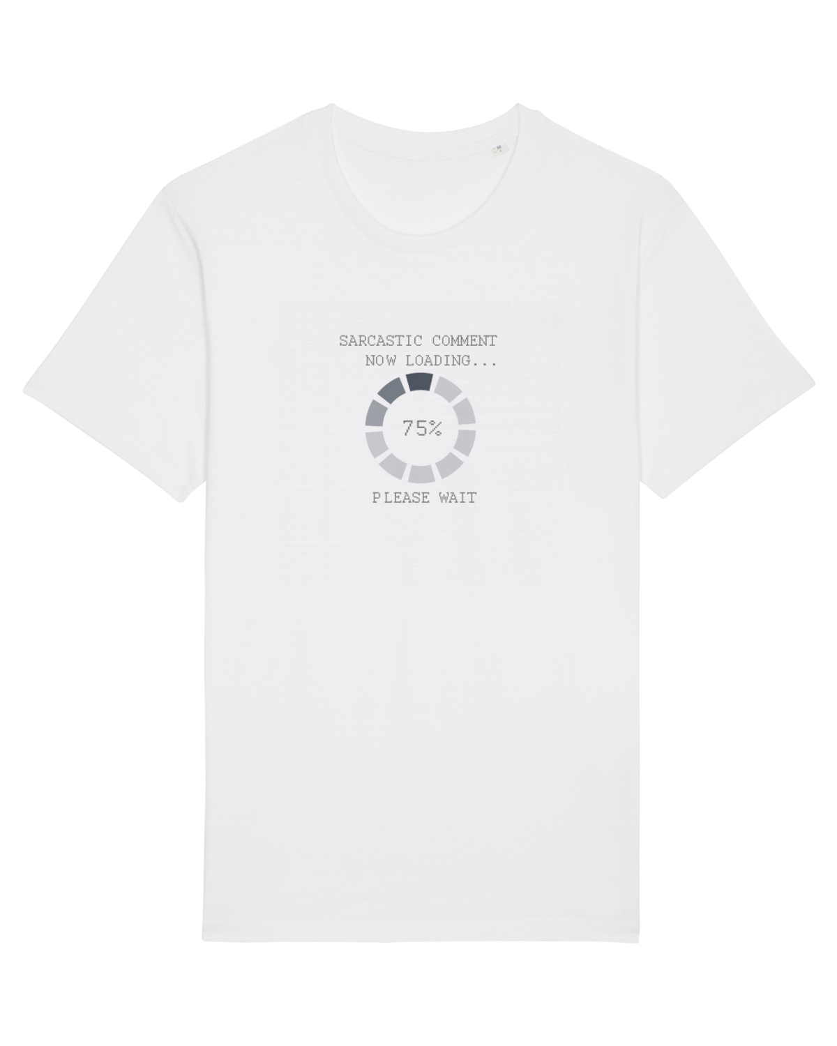 Tricou mânecă scurtă Unisex Rocker White
