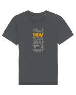 Urmeaza-ti inima, dar nu fi prost Tricou mânecă scurtă Unisex Rocker