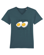 Ce are maioneza, dar tu nu ai Tricou mânecă scurtă guler V Bărbat Presenter