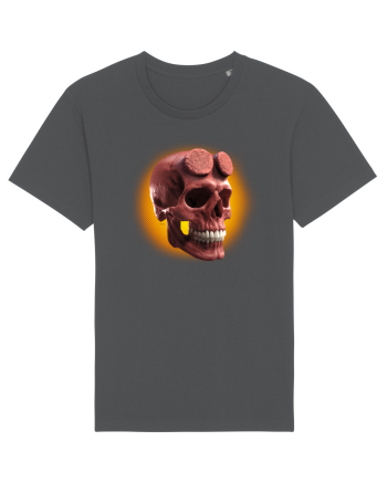 Craniu roșu - skull red 05 orange Anthracite