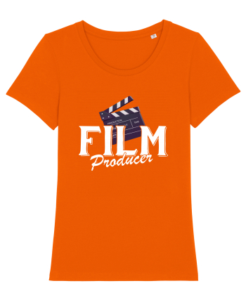 Film Producer Bright Orange