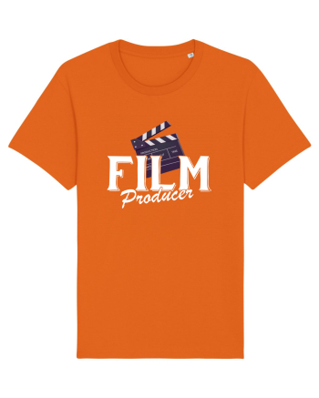 Film Producer Bright Orange