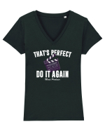 Do it again Tricou mânecă scurtă guler V Damă Evoker