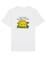 Frate, frate, dar brânza-i pe bani Tricou mânecă scurtă Unisex Rocker