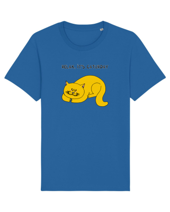 Relax, it's CATurday Royal Blue