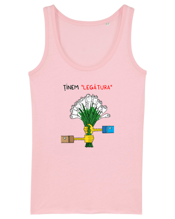 Ținem legătura (de ceapă) Cotton Pink