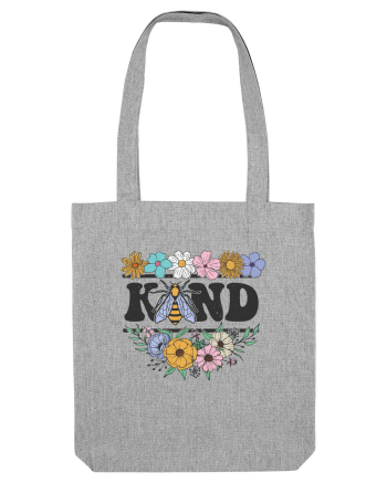 Bee Kind Heather Grey