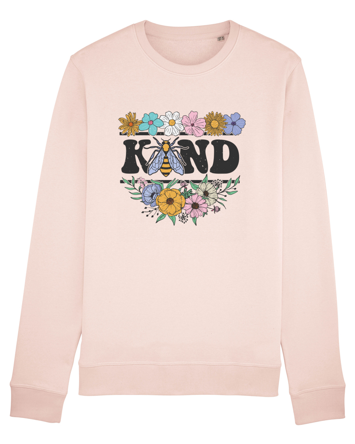 Bluză mânecă lungă Unisex Rise Candy Pink