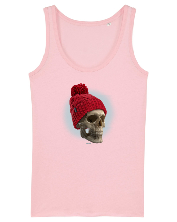 Craniu cu caciulă - skullbeanie 02-91 Cotton Pink