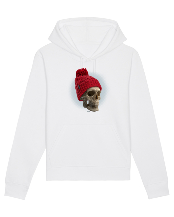 Craniu cu caciulă - skullbeanie 02-91 White
