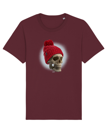 Craniu cu caciulă - skullbeanie 02-91 Burgundy