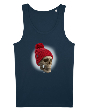 Craniu cu caciulă - skullbeanie 02-91 Navy
