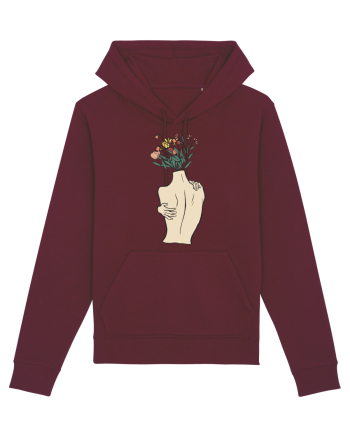 Body of Flowers Burgundy