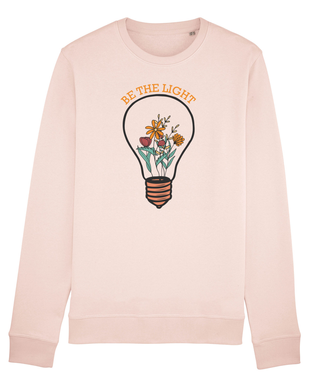 Bluză mânecă lungă Unisex Rise Candy Pink